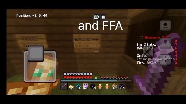 The best MCPE Java PVP server? смотреть онлайн