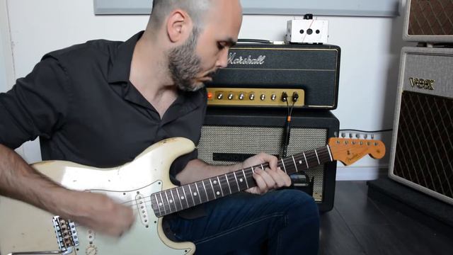 Marshall 1987x Tube Amp - CRANKED! With Fender Stratocaster - How does it sound? смотреть онлайн