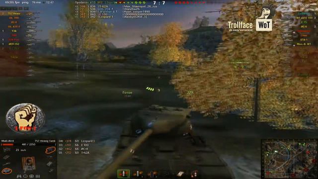 MaD Bird - T57 Heavy Tank - Беги Форрест! Беги! смотреть онлайн