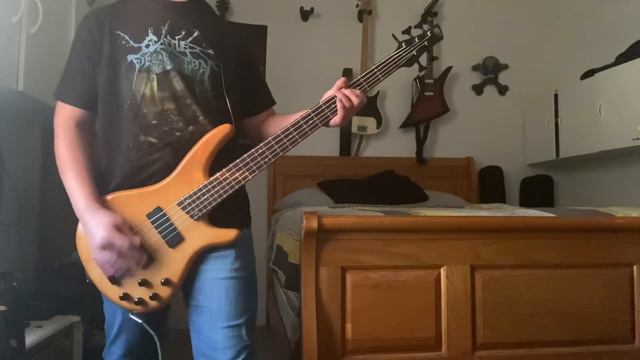 Killswitch Engage - This Fire Bass Cover смотреть онлайн