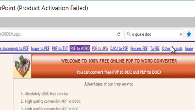 Como converter PDF em WORD смотреть онлайн
