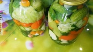САЛАТ «ОГОРОД» НА ЗИМУ .ОВОЩНОЕ АССОРТИ ИЗ САМЫХ ВКУСНЫХ И СВЕЖИХ ОВОЩЕЙ.