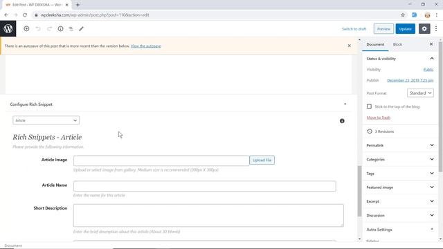 How to Add Schema Markup to WordPress in 2022 смотреть онлайн