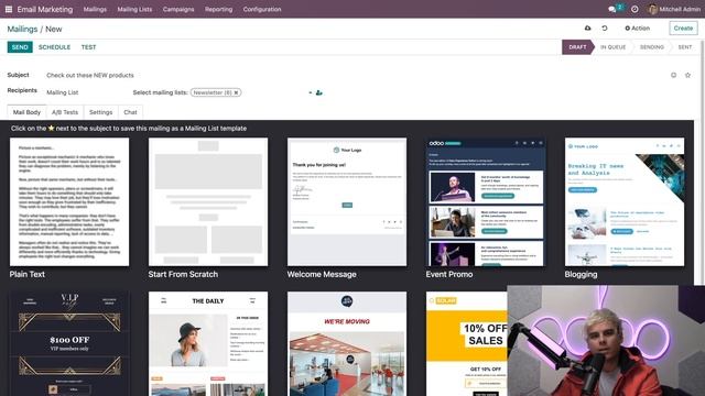 Email Marketing Essentials | Odoo Marketing смотреть онлайн