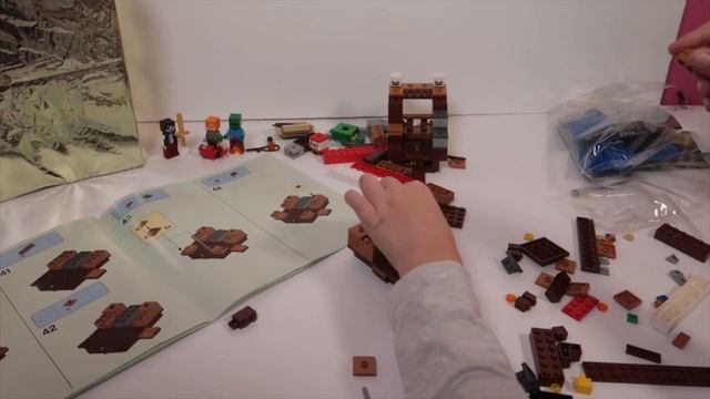 Minecraft Lego Pirate Ship. 21152 смотреть онлайн