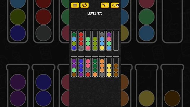 Ball Sort Puzzle - level 973 смотреть онлайн