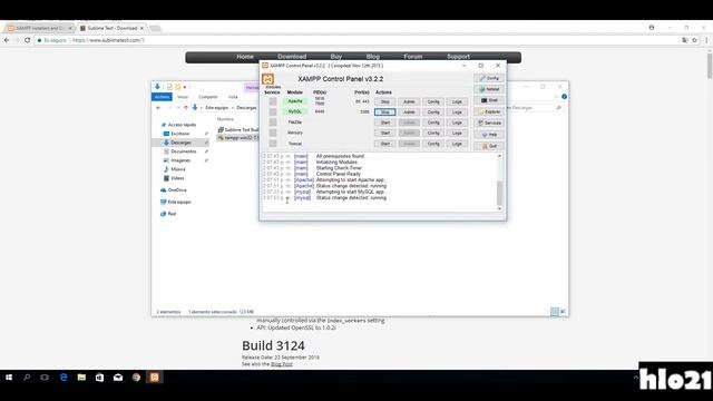 Como instalar xampp y sublime Text 3 смотреть онлайн