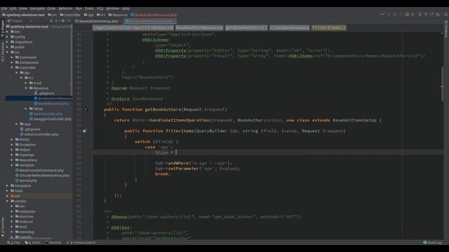 Symfony REST skeleton. Часть 3: Фильтрация смотреть онлайн