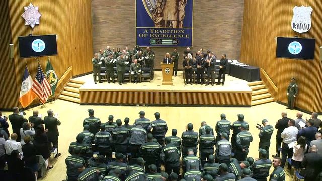 Watch live as DSNY hosts the October 2023 Graduation and Promotion Ceremony: смотреть онлайн