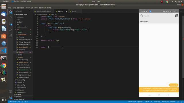 React Native Instagram Clone Search Home UI - Part 11 смотреть онлайн