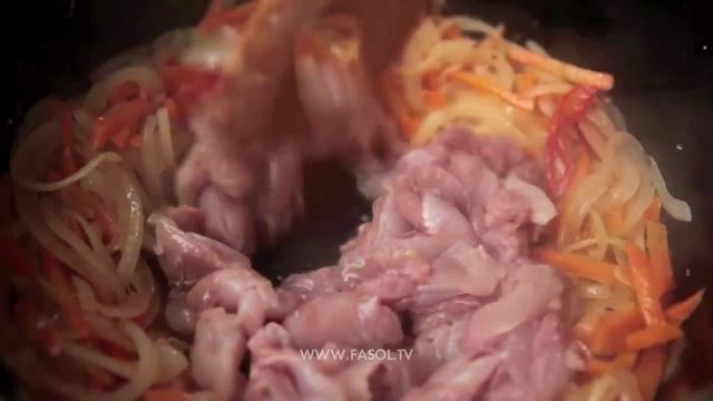 Плов из киноа с курицей смотреть онлайн