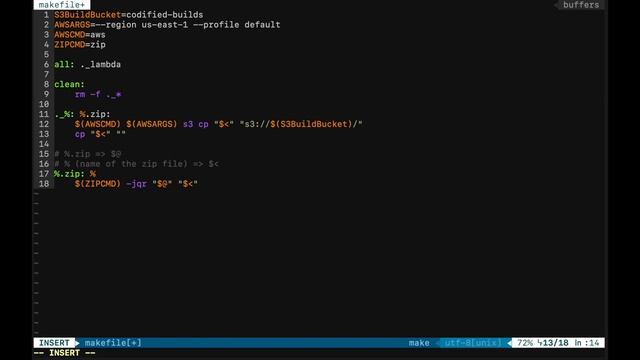 Package and deploy AWS Lambda using AWS CLI and makefile - Part 1 смотреть онлайн