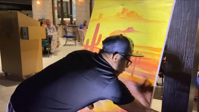 The Mexican live painting at dreams Playa mujeres смотреть онлайн