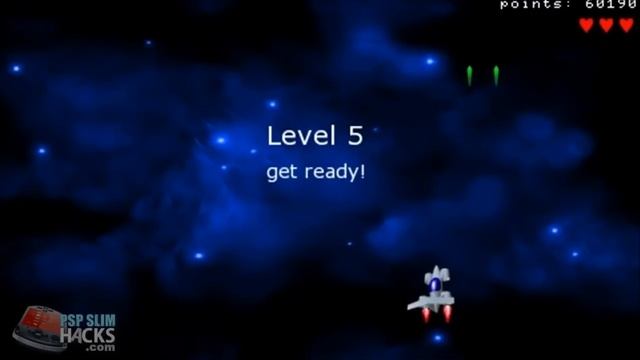 PSP Homebrew game Chicken Invaders version 1.2 by Kairus смотреть онлайн