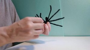 Как сделать паучка из синельной проволоки за 1 минуту. Готовимся к Хеллоуину
