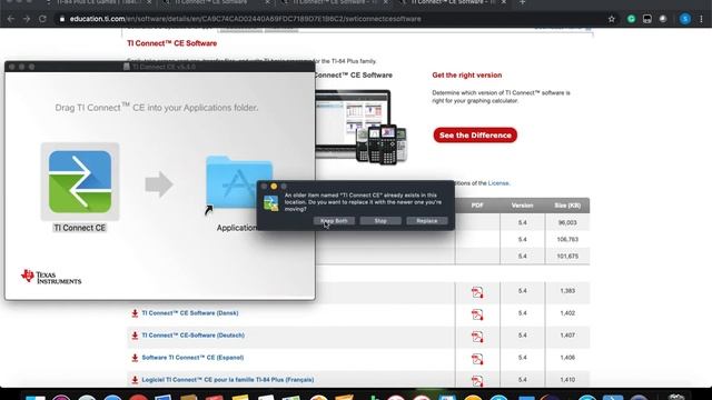 Installing a game on Ti-84 Plus CE (Geometry Dash) смотреть онлайн