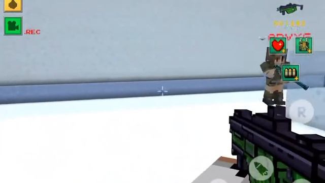 [Block Force - Pixel Style Gun Shooter Game] Block Force part {2} | using my new awesome gunshot! | смотреть онлайн