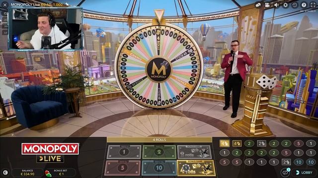 BESTE MONOPOLY RONDE OOIT! - CASINO MONOPOLY смотреть онлайн
