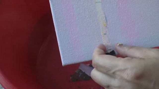 Как снять акриловую краску с холста за 5 минут/Жидкий акрил для начинающих смотреть онлайн