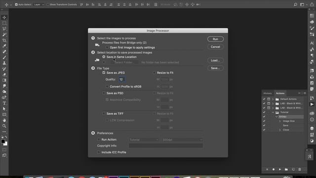Batch Save Multiple Large Photoshop Files As JPEGs Using Adobe Bridge смотреть онлайн