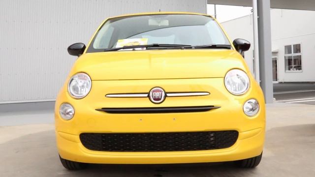 FIAT500 ハッピーイエローな限定車登場！3/5,6はFIAT SUPER YELLOWフェア開催 смотреть онлайн