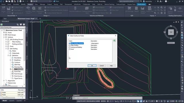 Grading Optimization for C3D Productivity Study: Pond Design смотреть онлайн