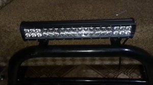 Светодиодная балка на Калину/ Установка LED люстры на калину спорт