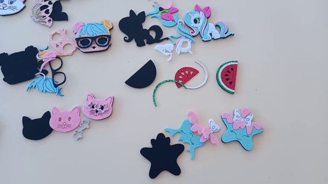 Обожаю их. Патчи, лазерная вырубка. Канзаши. смотреть онлайн