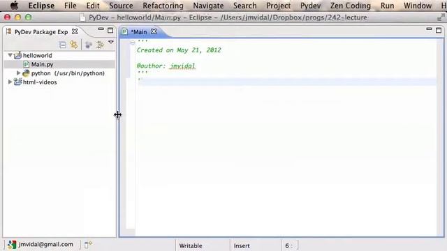 Google App Engine Python and Eclipse Setup Instructions смотреть онлайн