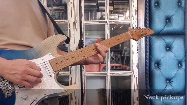 Ibanez SLM10 vs Ibanez Premium AZ224 (2/2) - Clean Tone смотреть онлайн