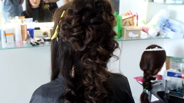 Курсы причесок в Гомеле от Лидера. Практическое занятие. смотреть онлайн