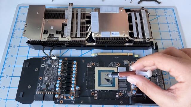 MSI Ventus 3X Plus OC nVidia RTX 3080 Disassembly & Thermal Pad Swap | Fix CRAZY Memory Temperature смотреть онлайн