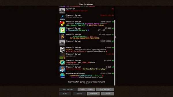 Minecraft UniversoCraft Server IP Address