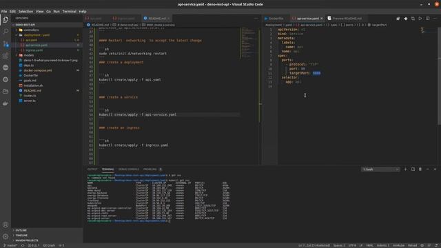 Create Kubernetes Service for Deno-rest-api application смотреть онлайн