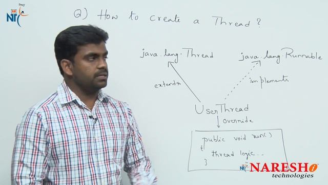 How to create Thread | Core Java FAQs Videos | Naresh IT смотреть онлайн