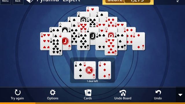 Microsoft Solitaire Collection: Pyramid - Expert - May 9, 2020 смотреть онлайн