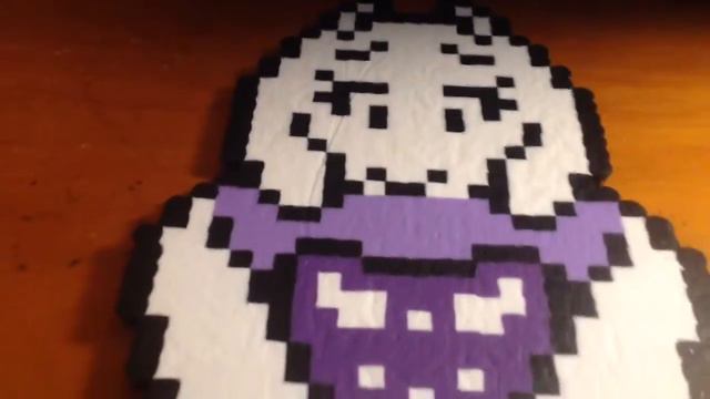 UNDERTALE | Perler Bead Frisk and Toriel смотреть онлайн