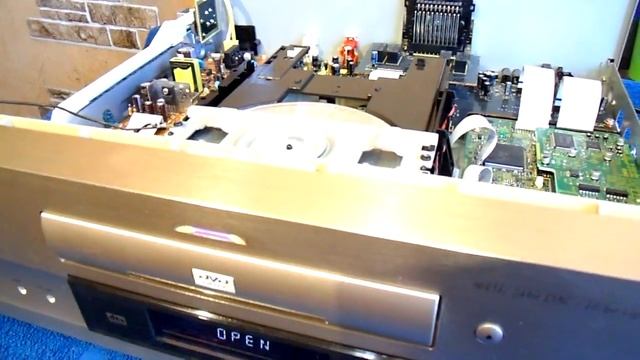DVD PLAYER PIONEER DV-717. Обзор и профилактика проигрывателя.
