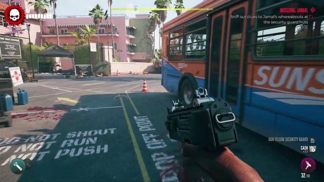 Sniff out clues to Jamal's whereabouts at the security guard huts Dead Island 2 смотреть онлайн