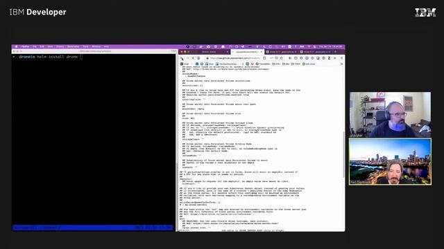 Paul and JJ get drone.io working on kubernetes with the official helm chart смотреть онлайн
