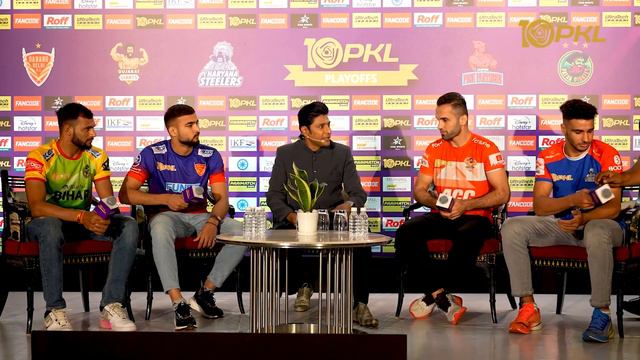 Pro Kabaddi League Season 10 Playoffs Press Conference | PKL Season 10 смотреть онлайн
