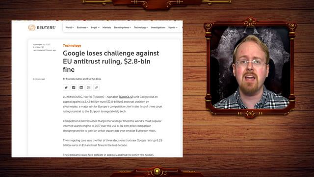 Google Must Pay 2.7 BILLION $ As Their Appeal Is Rejected By Eu Court! смотреть онлайн