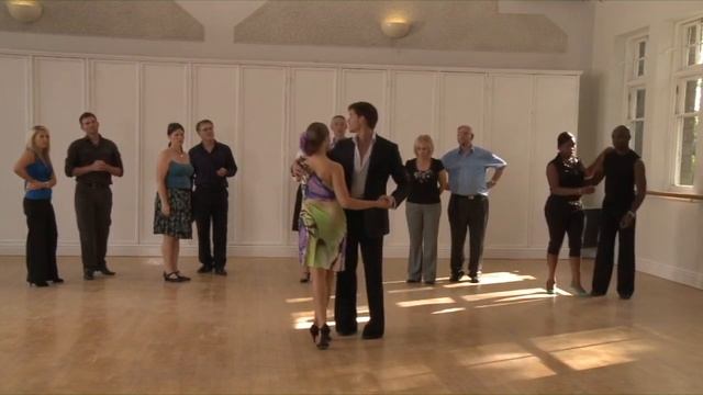 Learn Swing / Jive Dance Pt.2 - Latin partner dancing basics for beginners смотреть онлайн