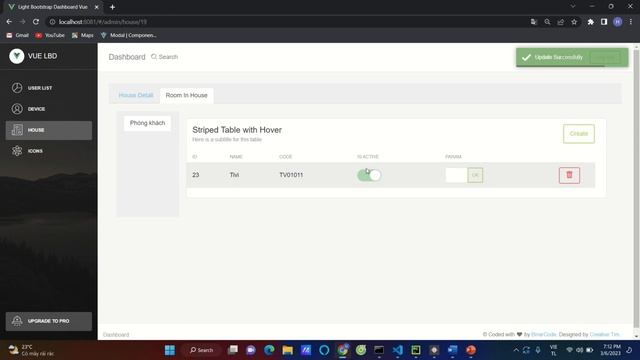 Demo ứng dụng Sweet Home - nhà thông minh ( Android Java , VueJs, Flask) смотреть онлайн