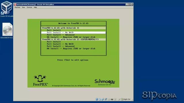 Installing AsteriskNOW on Oracle VirtualBox смотреть онлайн