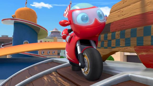 Ricky Zoom 🏍️ Rescuing Cousin Dasher! | Kids Videos | Nick Jr. смотреть онлайн