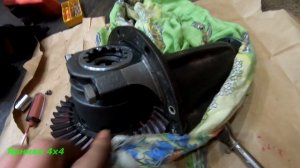 Удачная регулировка редуктора ВАЗ губной помадой.