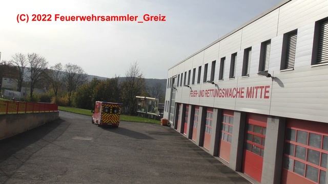 Einsatzfahrten Berufsfeuerwehr + Rettungsdienst Gera
