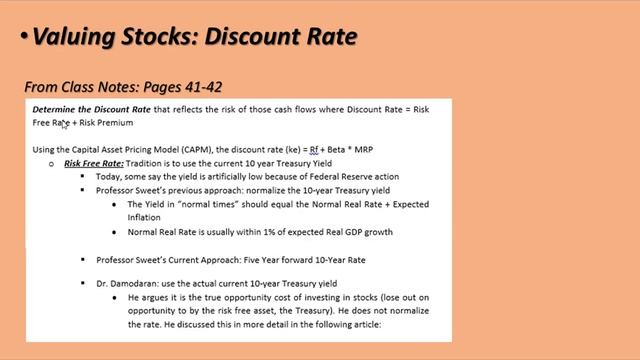 UTSA Principles of Investments Class 21 April 7, 2021 смотреть онлайн