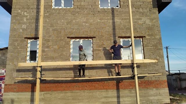 самоподъемные леса Pump jack смотреть онлайн